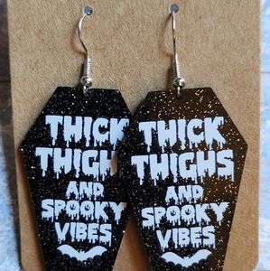 Halloween Spooky Vibes Earring Set